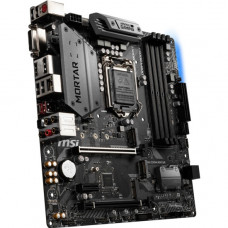Used Motherboard s1151, MSI MAG Z390M MORTAR (4xDDR4, Z390, DVI, HDMI, DPort, mATX) Without blanking plate
