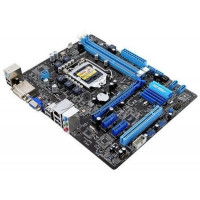 БУ Материнська плата s1155, ASUS P8H61-M LX2 R3.0 (2xDDR3, Intel H61, VGA, DVI, microATX)