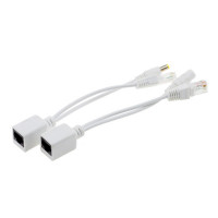 POE Adapter SEVEN P-731 (pair, white)