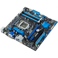 БУ Материнська плата s1155, ASUS P8Z77-M (4xDDR3, Intel Z77, VGA, DVI, HDMI, microATX)