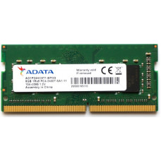 Used RAM 8 GB, DDR4, for laptops, ADATA (2400 MHz, 1.2 V, CL17, AO1P24HC8T1-BPGS)