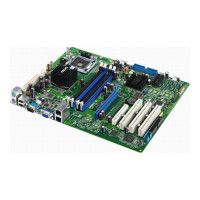 БУ Материнська плата s775, ASUS P5BV-C (4xDDR2, Intel 3200, VGA, ATX)