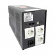 БУ ДБЖ лінійно-інтерактивний Powercom BNT-1000AP Schuko, 1000VA, 600W, Tower, без АКБ