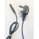 Кабель питания LINETEK BS-1363/A, 1.5m, 5A, 2x0.75mm2, с предохранителем (Британский стандарт)