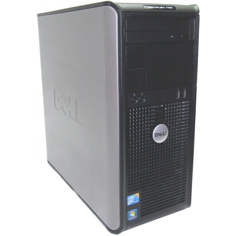 Used Computer Dell Optiplex 780 MT, Core 2 Duo E7500 (2.93Ghz) 4Gb DDR3, Intel GMA, 500Gb HDD