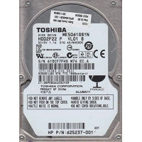 БУ Жорсткий диск 500 ГБ Toshiba (для ноутбука, 2.5", 7200 об/хв, 16 МБ, SATAII, MK5061GSYN)