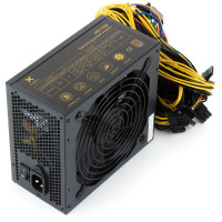 БУ Блок живлення 1350 Вт Vinga, 24+4+4 pin, живлення відеокарти - 8x(6+2pin), 140 мм, ATX, VPS-1350 