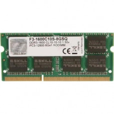 БУ Оперативная память 8 ГБ, DDR3, для ноутбуков, G.SKILL (1600 МГц, 1.5 В, CL10, F3-1600C10S-8GSQ)