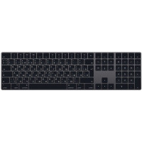 БУ Клавіатура бездротова Apple A1843 Magic Keyboard with Numeric Keypad Space Gray (MRMH2LL/A)