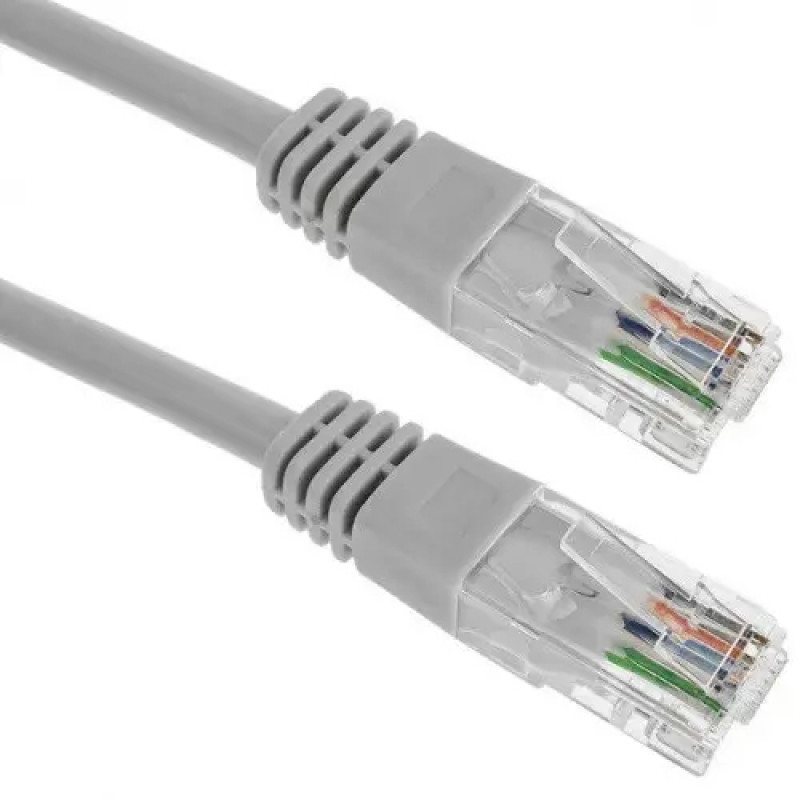 Used Patch cord Kingda PAUT3100 10 pcs. (UTP 1m, Ethernet (RJ45), 5E, white)