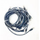 Used Patch cord Kingda PAUT3100 10 pcs. (UTP 1m, Ethernet (RJ45), 5E, black)