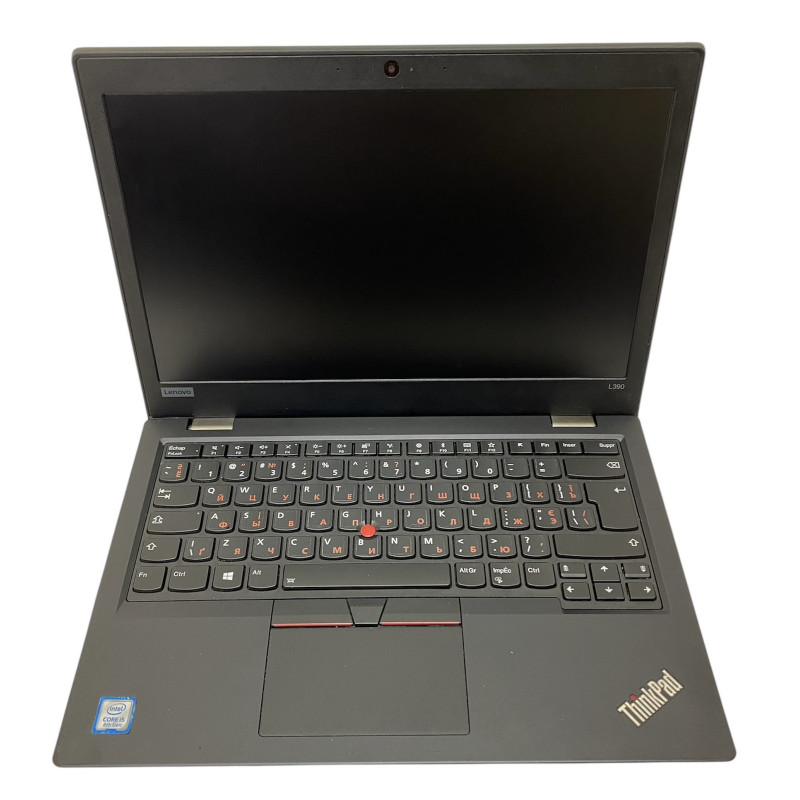 БУ Ноутбук 13.3" Lenovo ThinkPad L390, Core i5-8265U (1.6 ГГц) Intel HD 620, 8GB DDR4, 256Gb SSD M.2