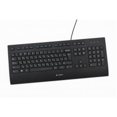 Logitech K280e Black Wired Keyboard (USB, EN/RU)