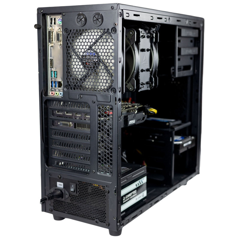 AS-IT Gaming PC, Core i9-9900KF, GTX 1070(8GB), H370, 16GB DDR4, 240GB SSD, 1TB HDD, 700W