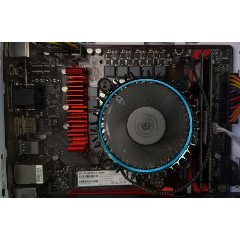 Used AS-IT gaming computer, Core i7-13700, RTX 3060 (12GB), B760, 32GB DDR4, 500GB SSD