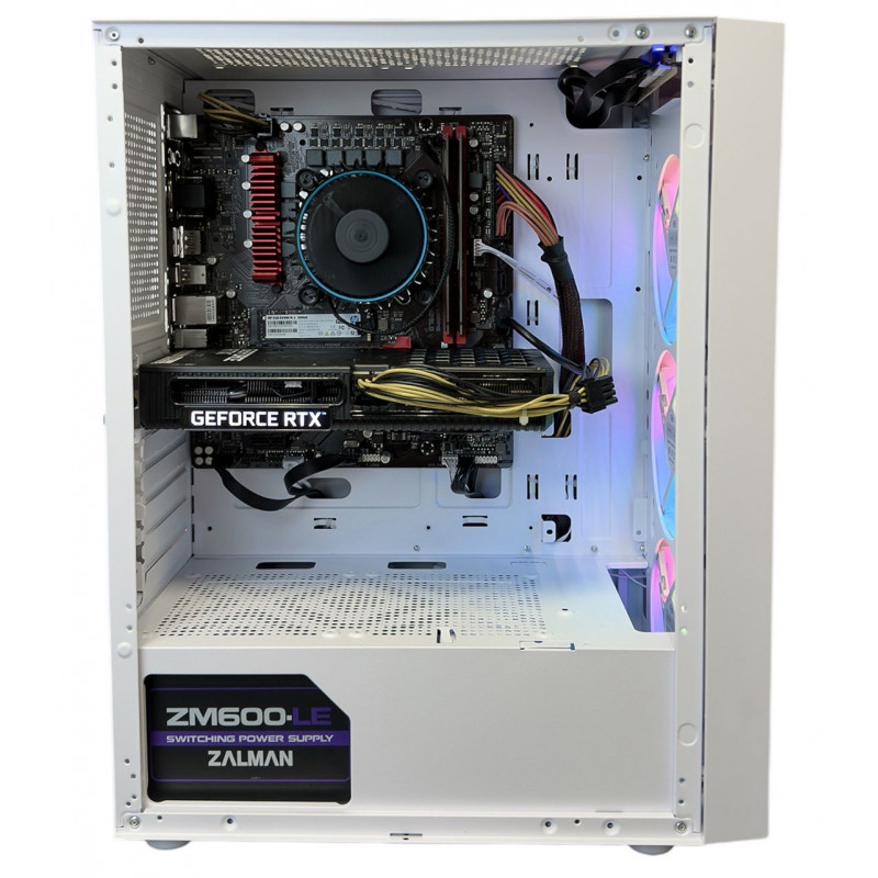 Used AS-IT gaming computer, Core i7-13700, RTX 3060 (12GB), B760, 32GB DDR4, 500GB SSD