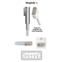 DC power cable for Apple laptops (MagSafe1, straight connector)