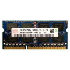 Used RAM 4 GB, DDR3L, for laptops, SK hynix (1600 MHz, 1.35 V, CL11, HMT351S6EFR8A-PB