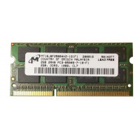 БУ Оперативна пам`ять 2 ГБ, DDR3, для ноутбуків, Micron (1066 МГц, 1.5 В, CL7, MT16JSF25664HZ-1G1F1)