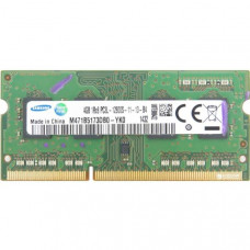 БУ Оперативная память 4 ГБ, DDR3L, для ноутбуков, Samsung (1600 МГц, 1.35 В, CL11, M471B5173DB0-YK0)
