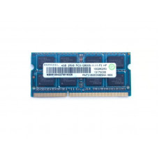 БУ Оперативная память 4 ГБ, DDR3, для ноутбуков, Ramaxel (1600 МГц, 1.5 В, CL11, RMT3160ED58E9W-1600