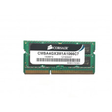 Used RAM Corsair (SO-DIMM, DDR3, 4Gb, 1066MHz, CMS4GX3M1A1066C7)