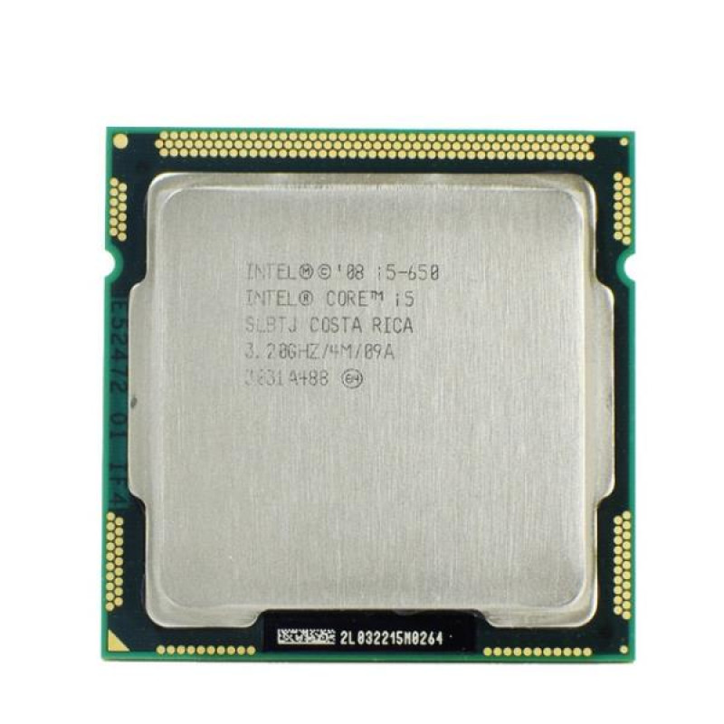 БУ Процесор Intel Core i5-660, (s1156, 3.33 GHz, 2ядра/4 потоку, 4M, 1333MHz, 73W, BX80616I5660)