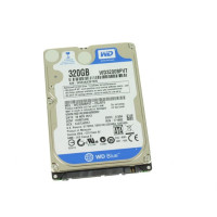 БУ Жорсткий диск 320 ГБ Western Digital (2.5", 5400 об/хв, 8 МБ, SATAII, WD3200BPVT)