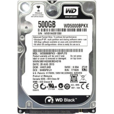 Used Hard Drive 500 GB Western Digital (2.5", 7200 rpm, 16 MB, SATAIII, WD5000BPKX)