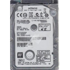Used Hard drive 500 GB HGST (for laptop, 2.5", 5400 rpm, 8 MB, SATAII, HTS545050A7E380/0J23335)