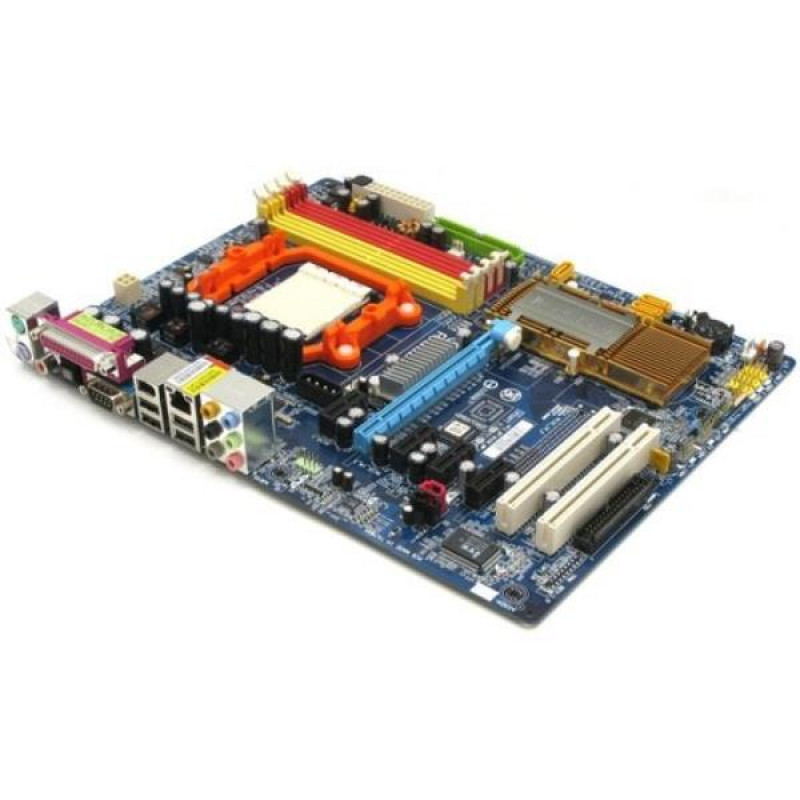 БУ Материнська плата GIGABYTE GA-M55S-S3 (sAM2, NVIDIA nForce 550, 4xDDR2, 4xSATA, 1xPCI-Ex16)