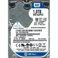 БУ Жорсткий диск 1 ТБ Western Digital (2.5", 5400 об/хв, 16 МБ, SATAIII, WD10JPCX)