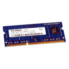 ELPIDA RAM (SO-DIMM, DDR3, 2Gb, 1600MHz, EBJ20UF8BDU0-GN-F)