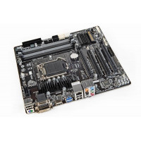 БУ Материнська плата s1150, Gigabyte GA-B85M-D3H (4xDDR3, Intel B85, PCI-Ex16x1, VGA, DVI, HDMI, mic