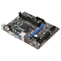 БУ Материнська плата MSI H61M-P22 (B3) (s1155, 4xSATA, 2xDDR3, VGA, DVI, mATX)