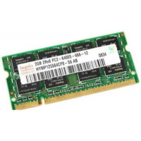 БУ Оперативна пам`ять 2 ГБ, DDR2, для ноутбуків, Hynix (800 МГц, 1.8 В, CL6, HYMP125S64CP8-S6)