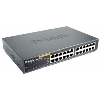 БУ Комутатор некерований D-Link 24 x 100 mbit, metal case, rack (DES-1024D)