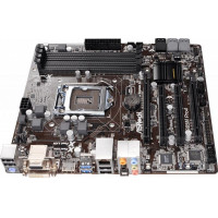 БУ Материнська плата Asrock B85M Pro4 (LGA1150, 4xDDR3 6xSATA, 1xPCI-Ex16, 2xPCI, mATX)БЗ