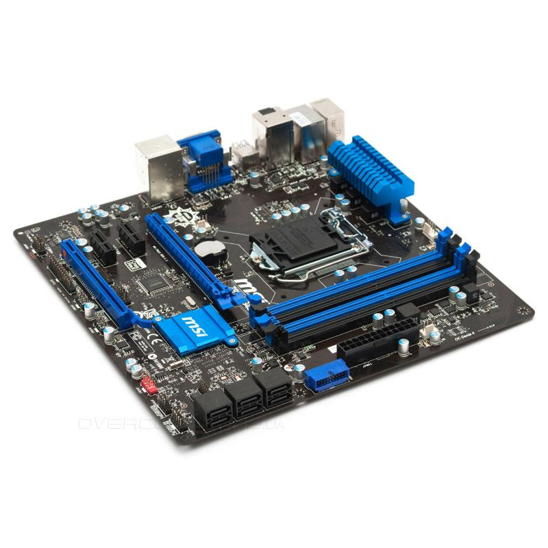 БУ Материнська плата MSI Z87M-G43 (s1150, Z87, 4xDDR3, 6xSATA, VGA/DVI/HDMI, Display Port, mATX)