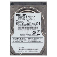 БУ Жорсткий диск 500 ГБ Toshiba (2.5", 5400 об/хв, 8 МБ, SATAII, MK5065GSX)