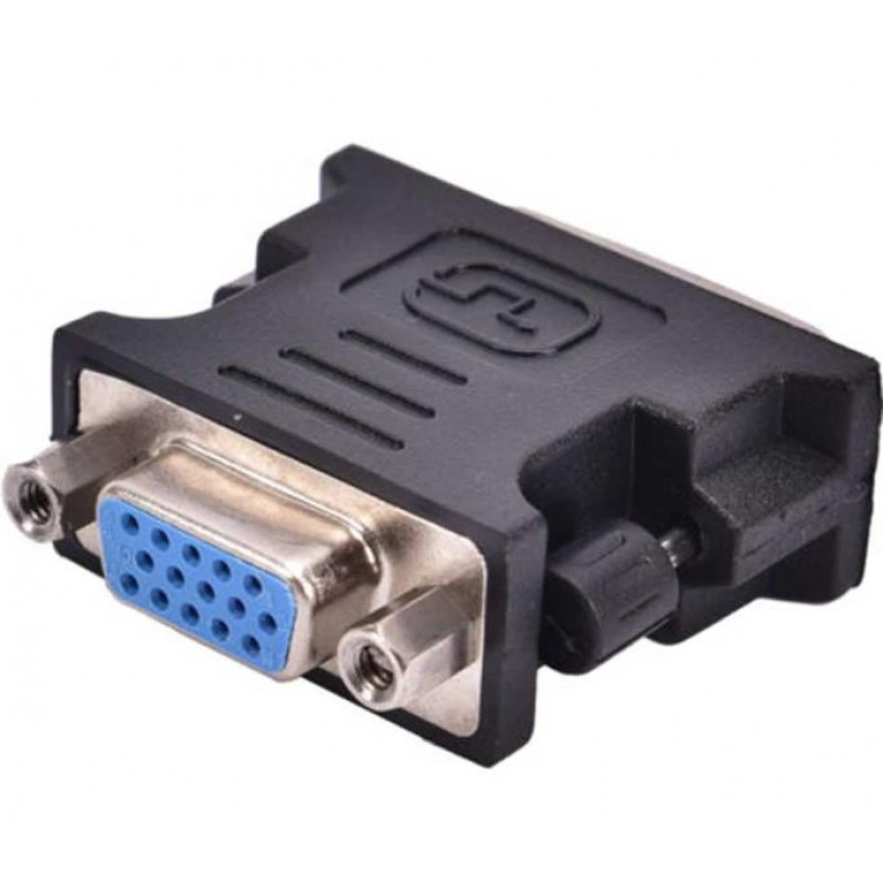 БУ Адаптер DVI to VGA, 24+5pin (DVI-I)