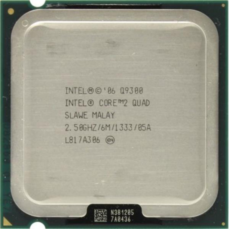 БУ Процесор Intel Core 2 Quad Q9300, (S775/2.5GHz/1333MHz/95Вт/BX80580Q9300)
