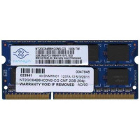 БУ Оперативна пам`ять Nanya (SO-DIMM, DDR3, 2Gb, 1600 MHz, NT2GC64B8HC0NS-CG)