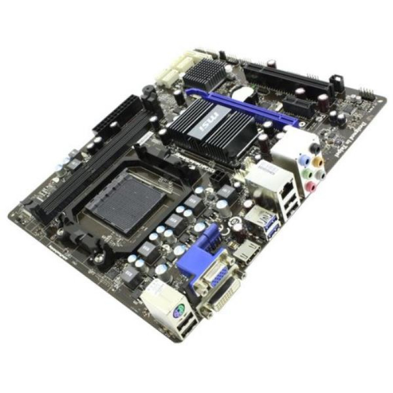 БУ Материнська плата MSI 880GMA-E35 (sAM3+, 6xSATA, 2xDDR3, PCI Ex16, PCI, ATX, 880GMA-E35)