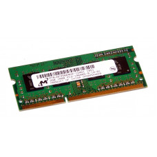 БУ Оперативная память 2 ГБ, DDR3, для ноутбуков, Micron (1333 МГц, 1.5 В, CL9, MT8JSF25664HZ-1G4D1)