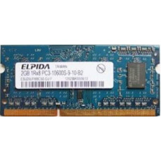 Used RAM 2 GB, DDR3, for laptops, Elpida (1333 MHz, 1.5 V, CL9, EBJ20UF8BCS0-DJ-F)