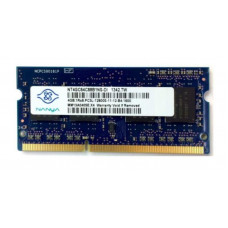 БУ Оперативная память 4 ГБ, SODIMM DDR3L, Nanya (для ноутбуков, 1600 МГц, 1.35 В, CL11, NT4GC64C88B1