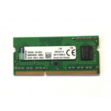 БУ Оперативная память 4 ГБ, DDR3L, для ноутбуков, Kingston (1600 МГц, 1.35 В, CL11, KVR16LS11/4)