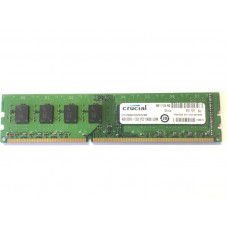 БУ Оперативная память 4 ГБ, DDR3, для ПК, Crucial (1333 МГц, 1.5 В, CL9, CT51264BA1339.M16FMR)