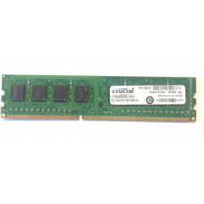 Crucial RAM (DIMM, DDR3, 8Gb, 1600MHz, CT102464BA160B.C16FER)